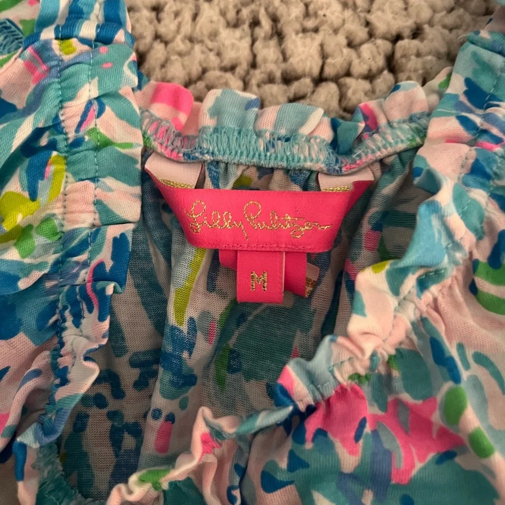 Lilly Pulitzer tank top women’s medium - Picture 2 of 3